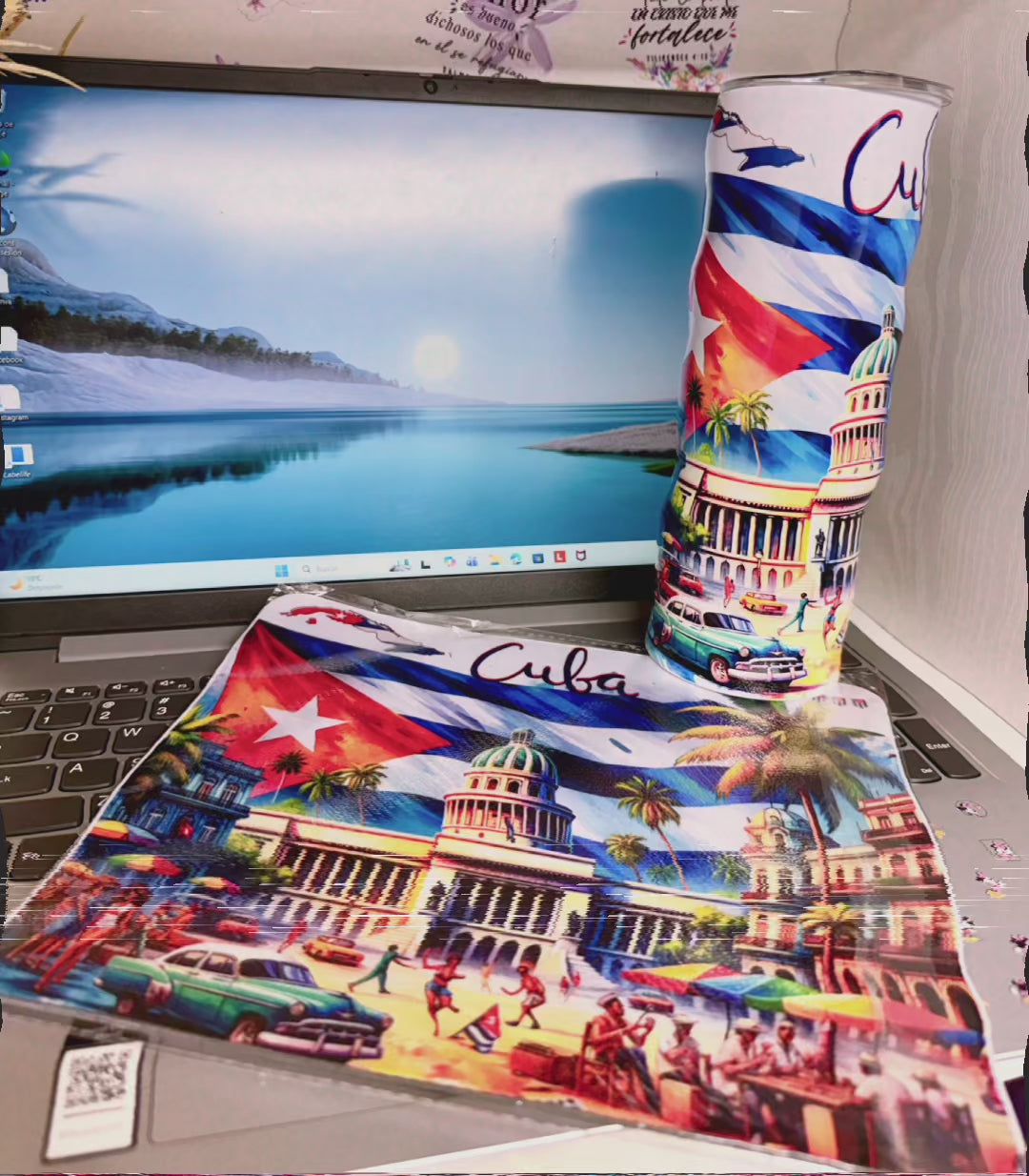 ✨ Set “Esencia Cubana” ✨
Vaso Térmico + Mouse Pad Personalizado